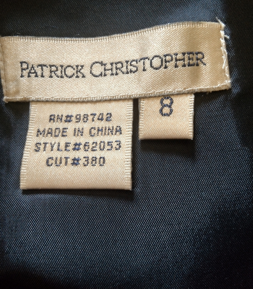 Patrick Christopher 100% Silk Classic Black Gathered Midi Skirt - Picture 5 of 6